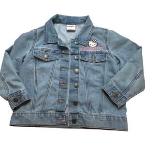 Hello Kitty Denim Jacket sz S (6-6x) Hello Kitty Jean Jacket
